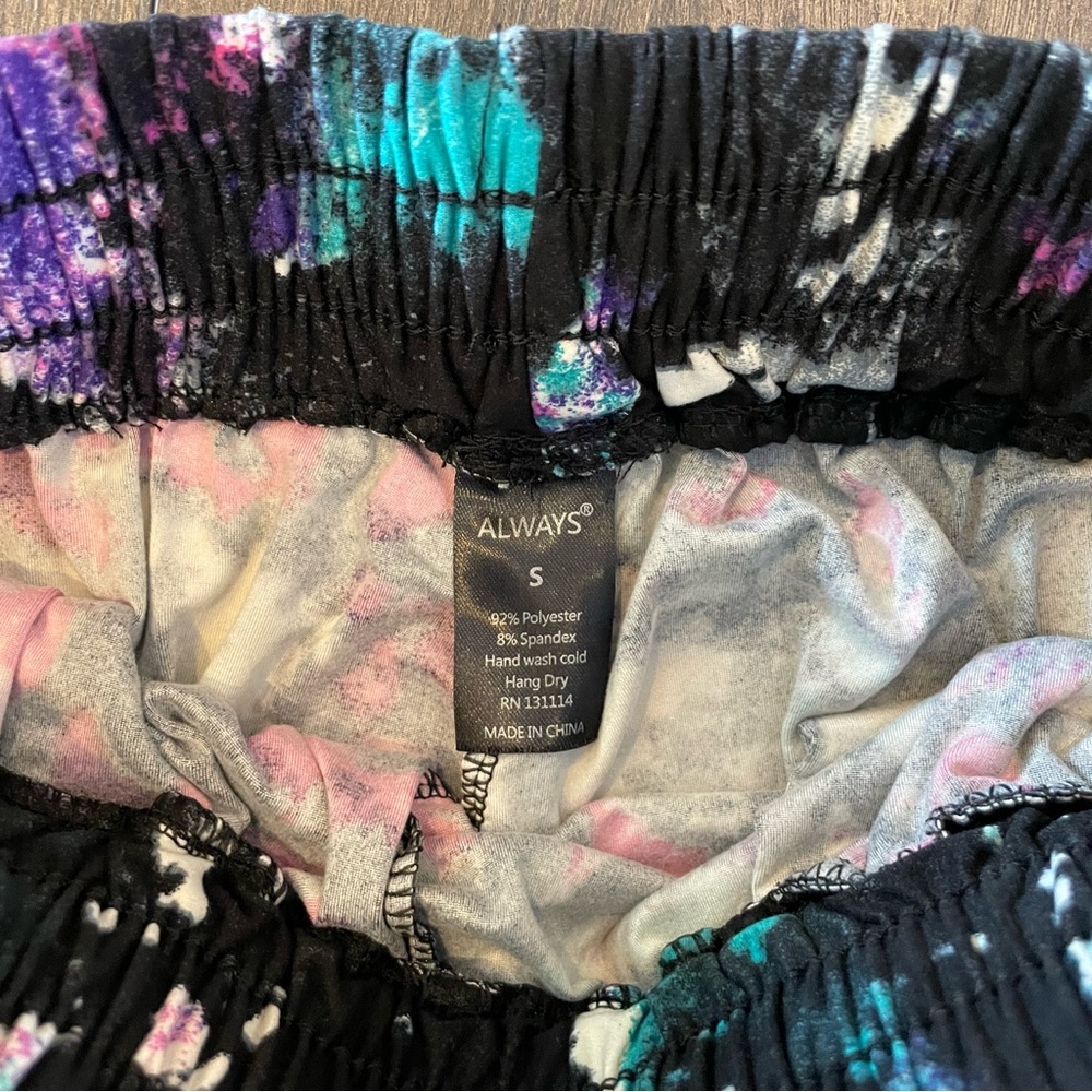 Always Black Paint Splatter Women Joggers - Picture 3 of 5